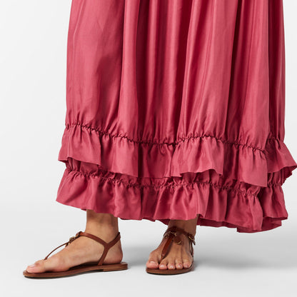 's Charms Adjustable Ankle Strap Flat Sandals
