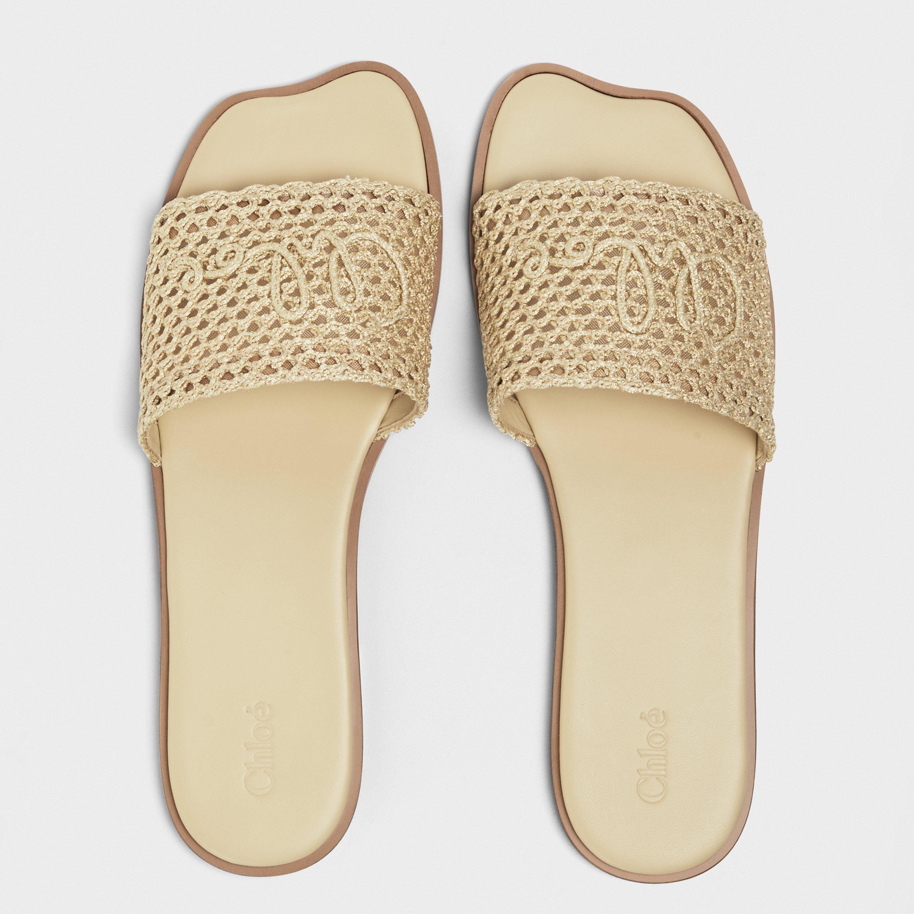 Flower Flat Sandals