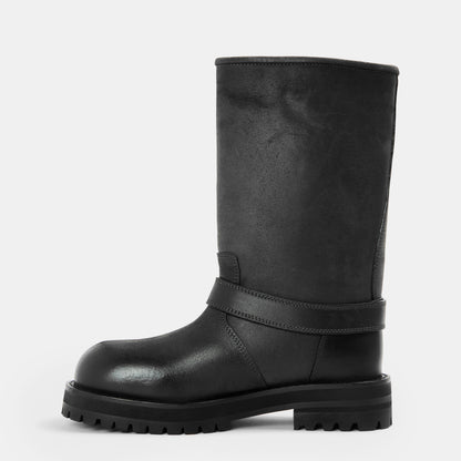 Track Biker Boots