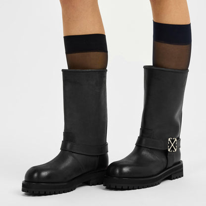 Track Biker Boots