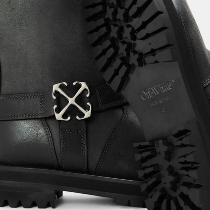 Track Biker Boots
