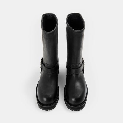 Track Biker Boots