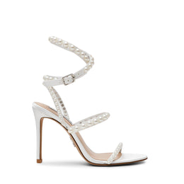 Teena Sculpted Heel Ankle Strap Heeled Sandals