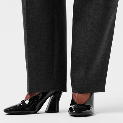 Sculpted Heeled Mules
