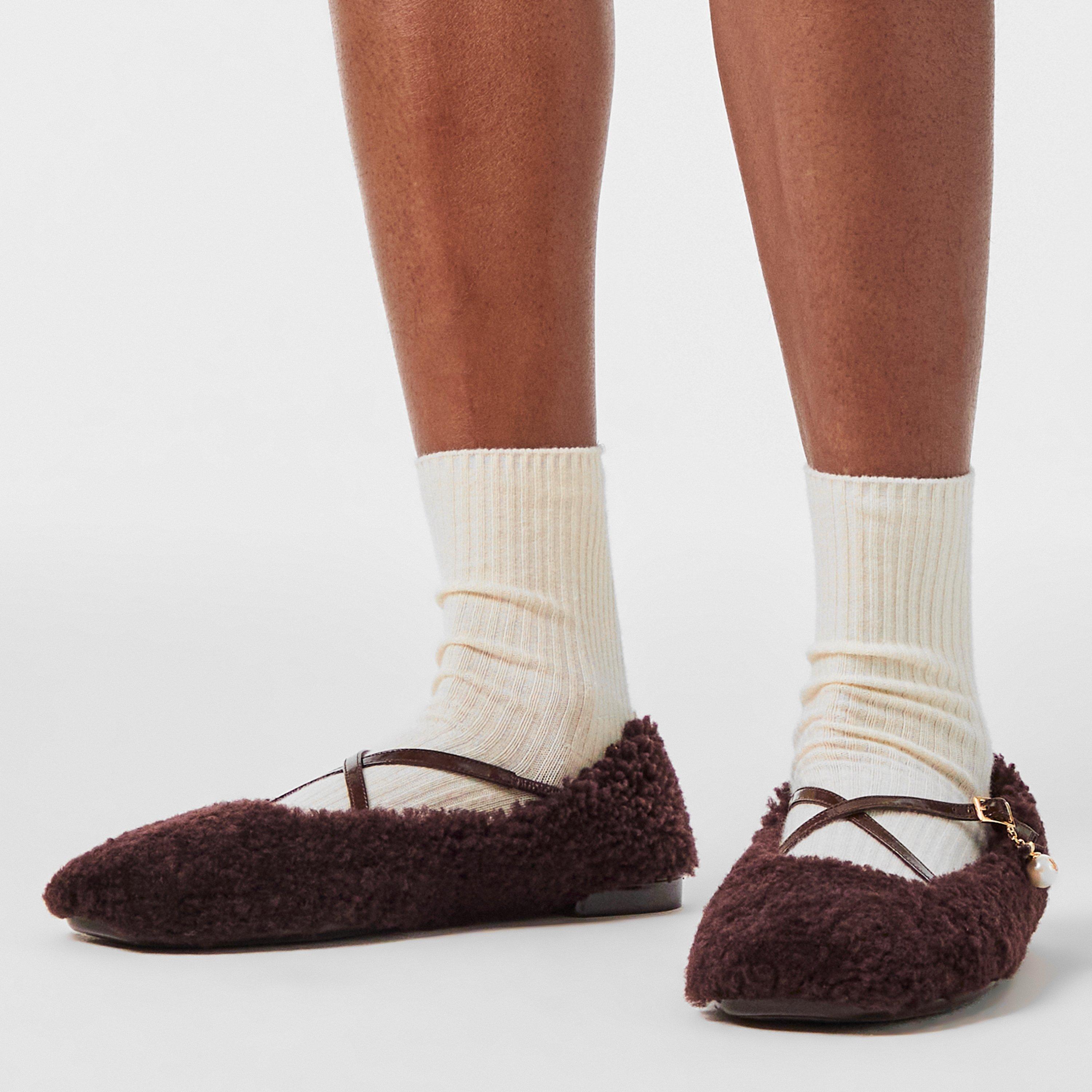 Cushioned Ballet Pumps