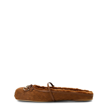 Horsebit Flat Mules
