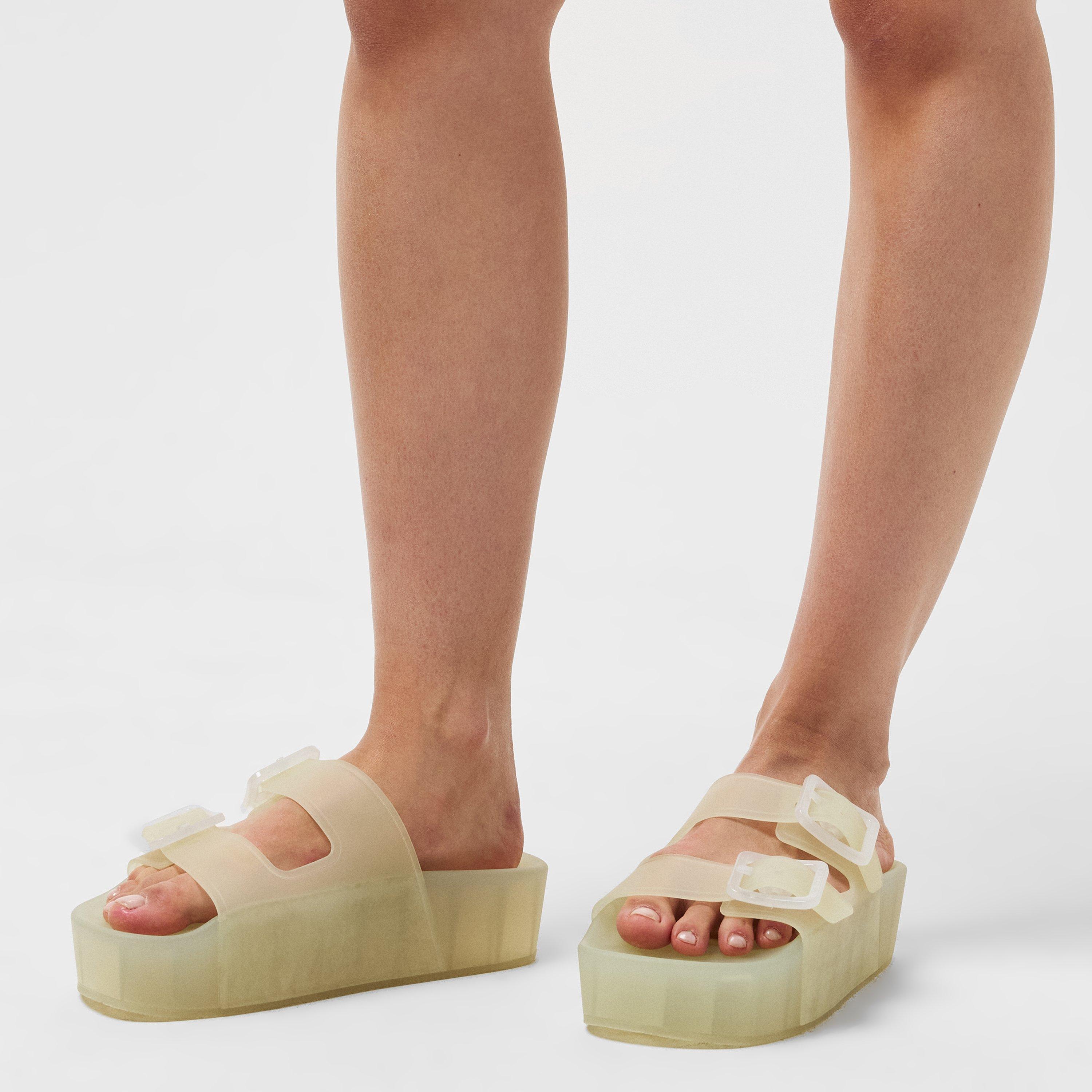Platform Jelly Sandals