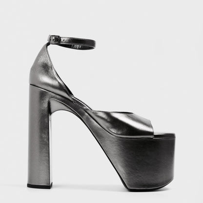 Platform Heeled Sandals