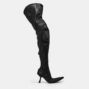 Biker Over-The-Knee Boots