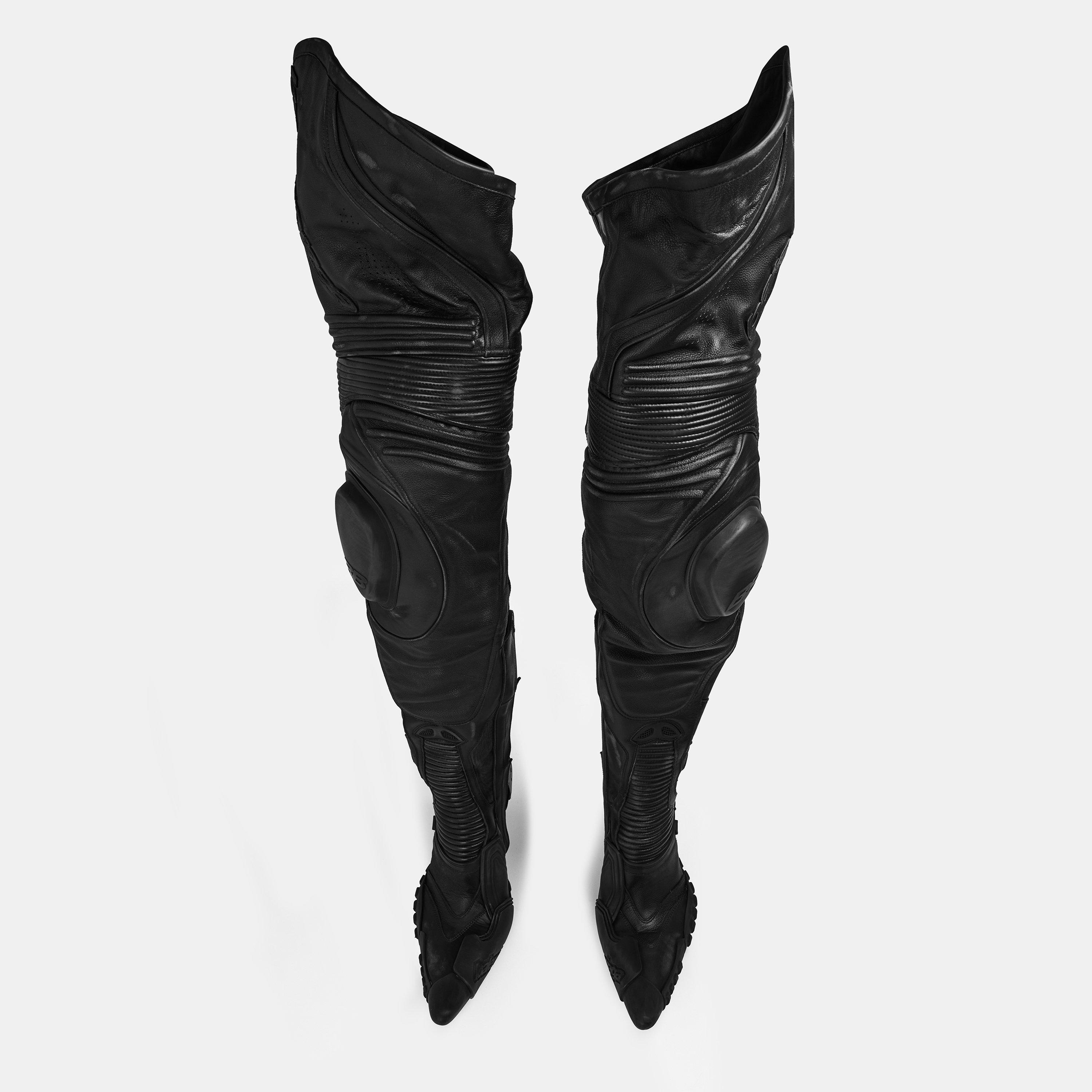 Biker Over-The-Knee Boots