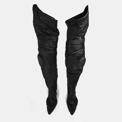 Biker Over-The-Knee Boots
