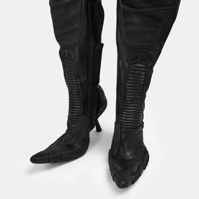Biker Over-The-Knee Boots