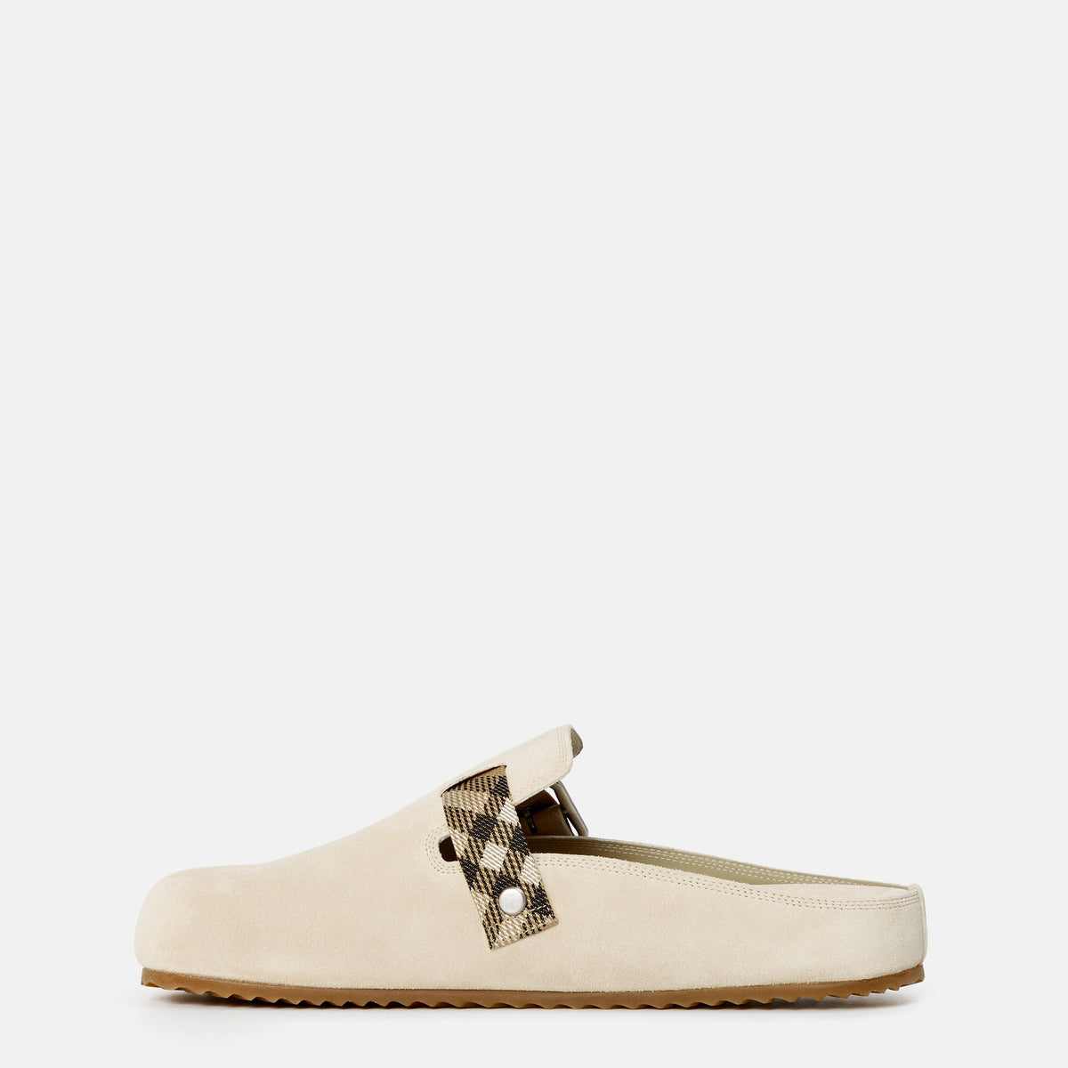 Checked Clogs