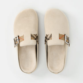 Checked Clogs
