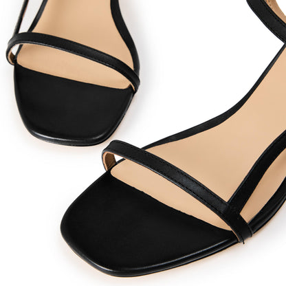 Lainee Real Leather Heeled Sandals
