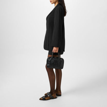 Grand Ave Buckle Ballet Pumps