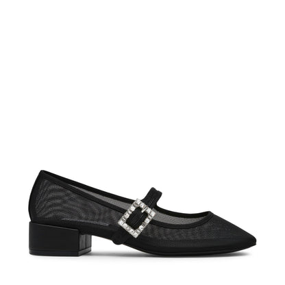 Champaign Block Heel Court Shoes