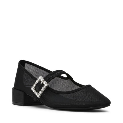 Champaign Block Heel Court Shoes