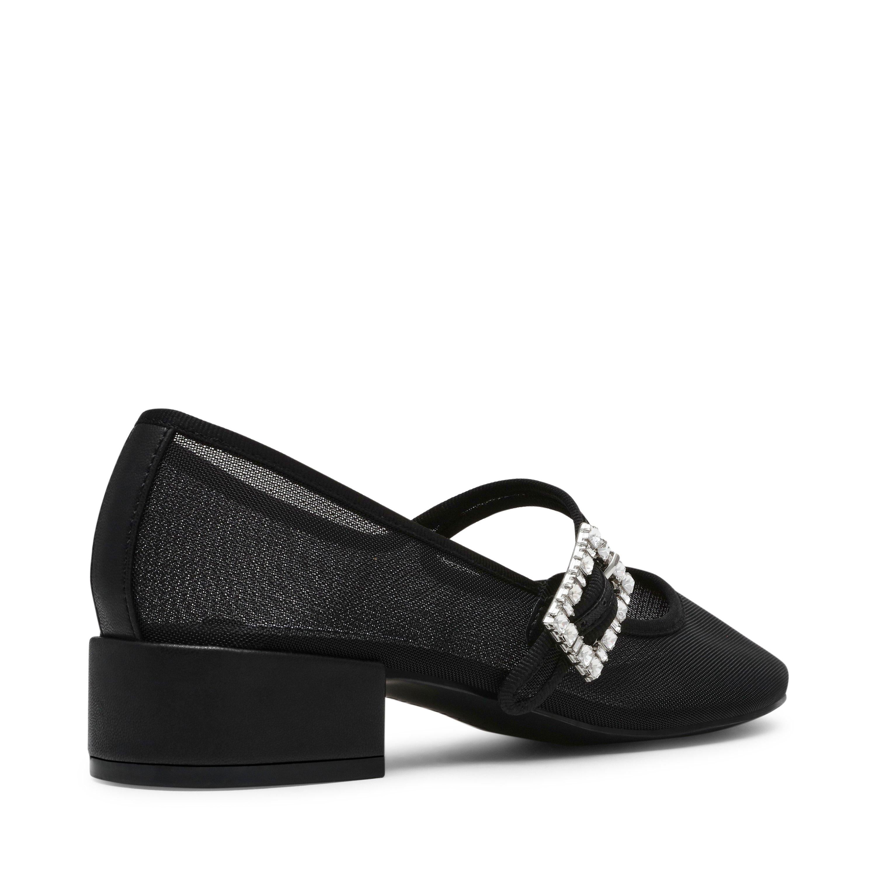 Champaign Block Heel Court Shoes
