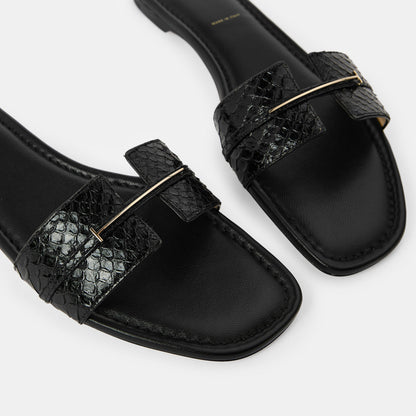TF Slide Flat Sandals