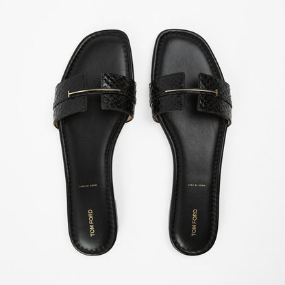 TF Slide Flat Sandals