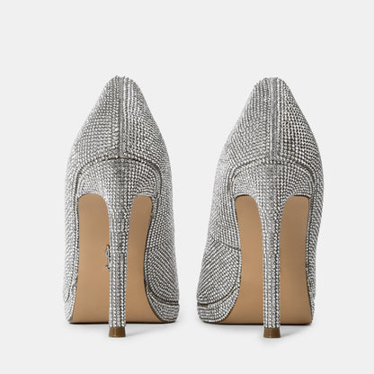Klassy R Stiletto Court Shoes