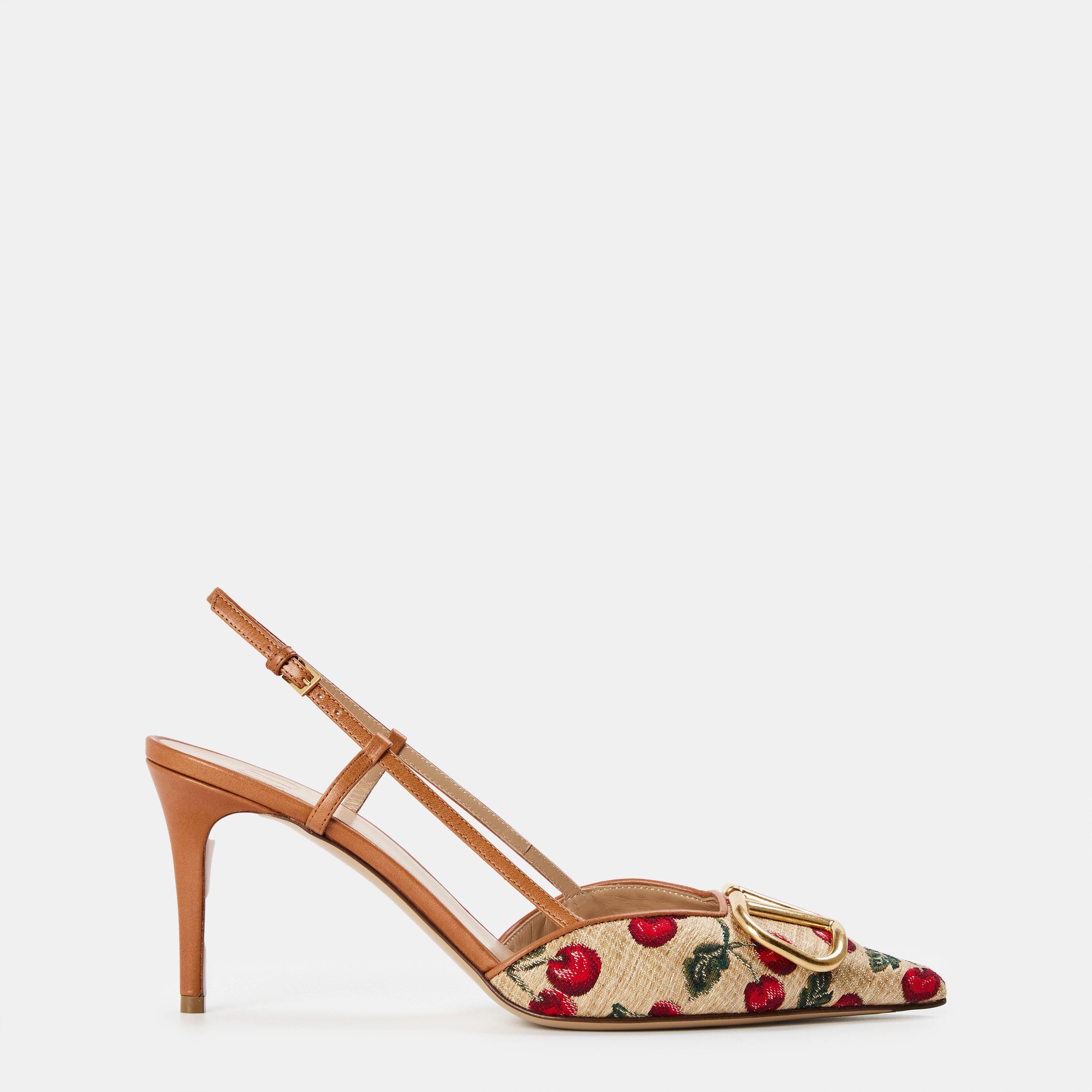 Vlogo Hardware Slingbacks