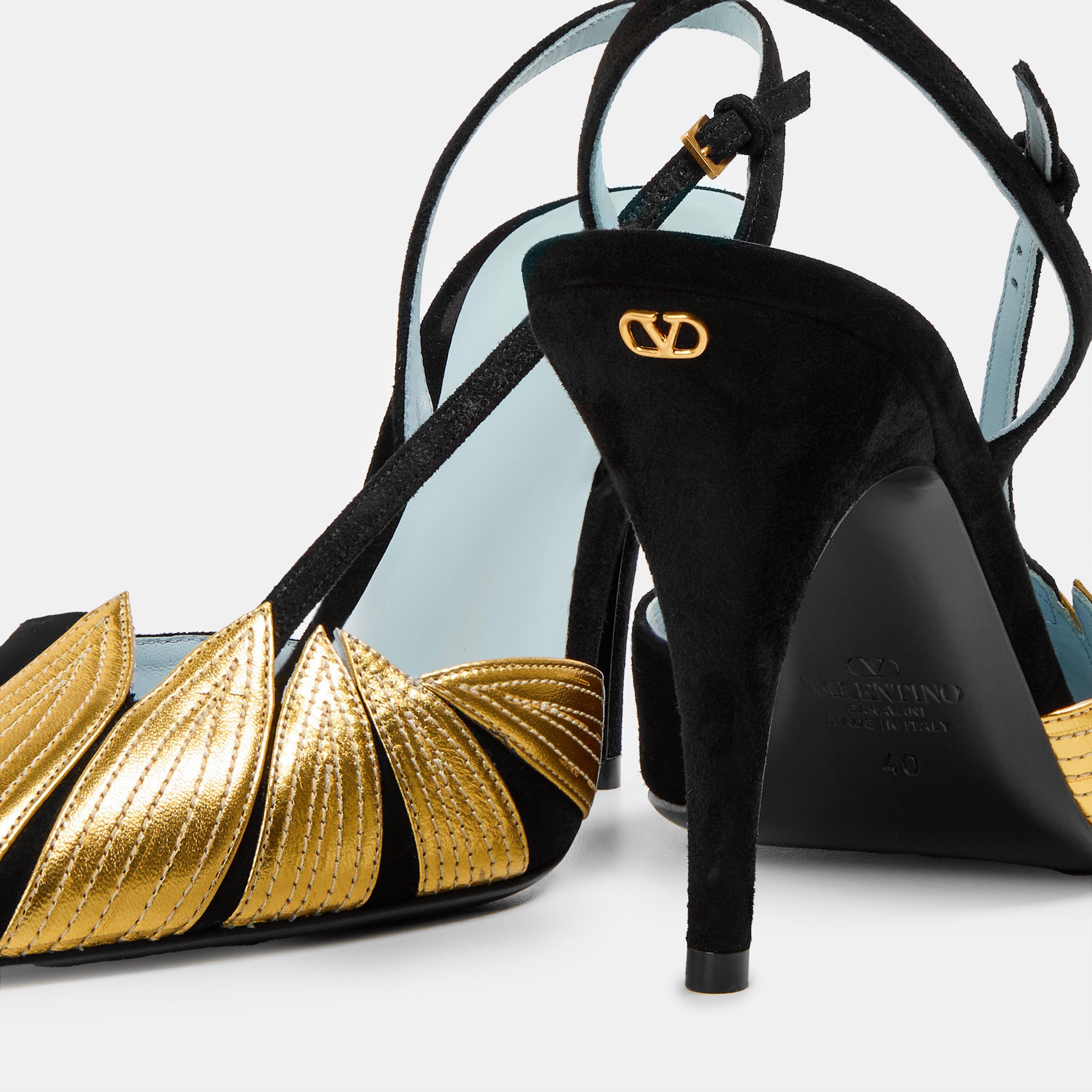 Folie Structured Slingbacks