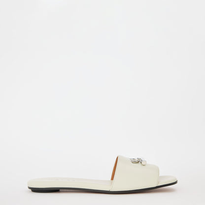 Alex Leather Flat Sandals