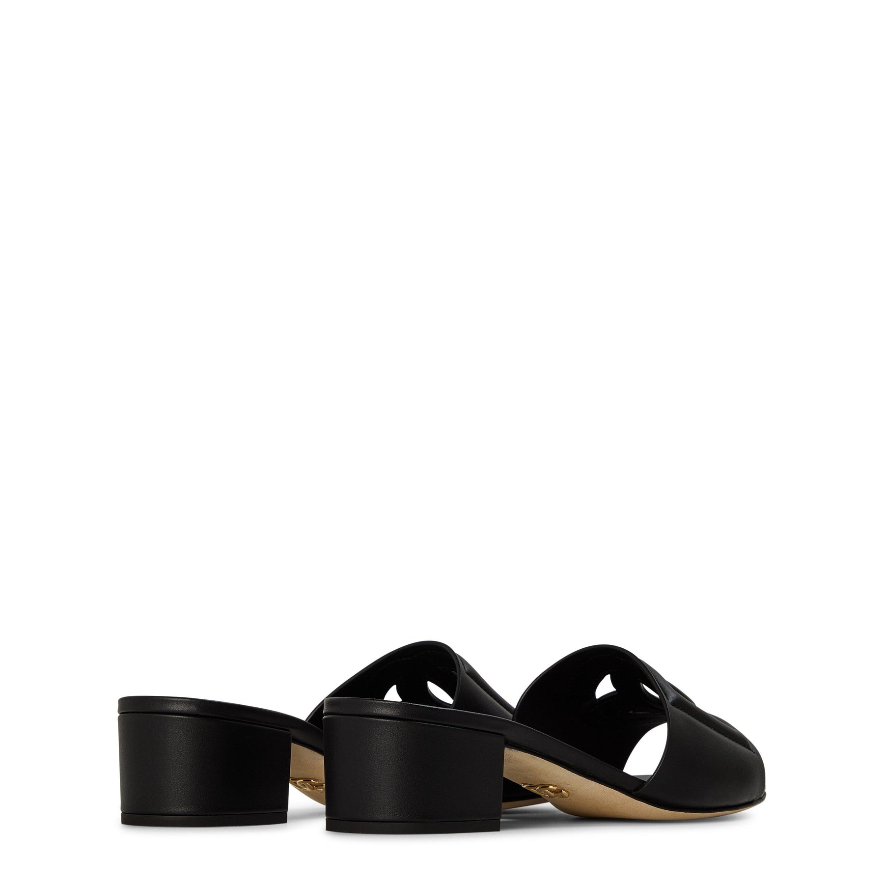Logo Cut-Out Mules