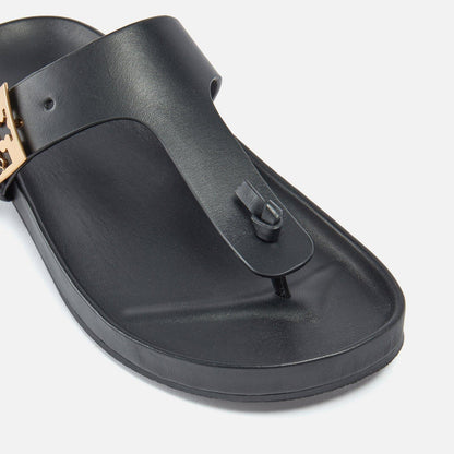 Mellow Leather Flat Sandals