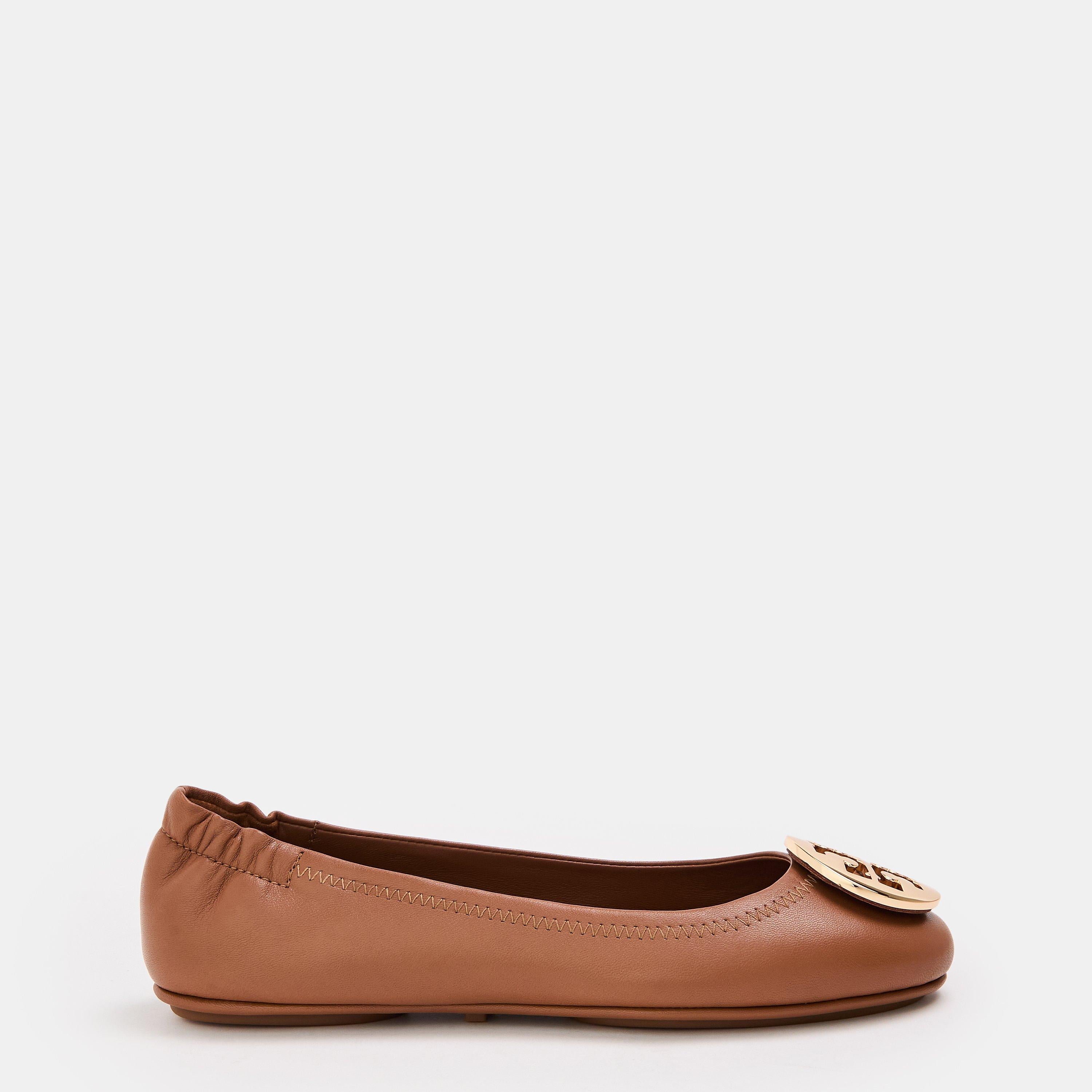 Tory Lthr Blt Flats Ld99