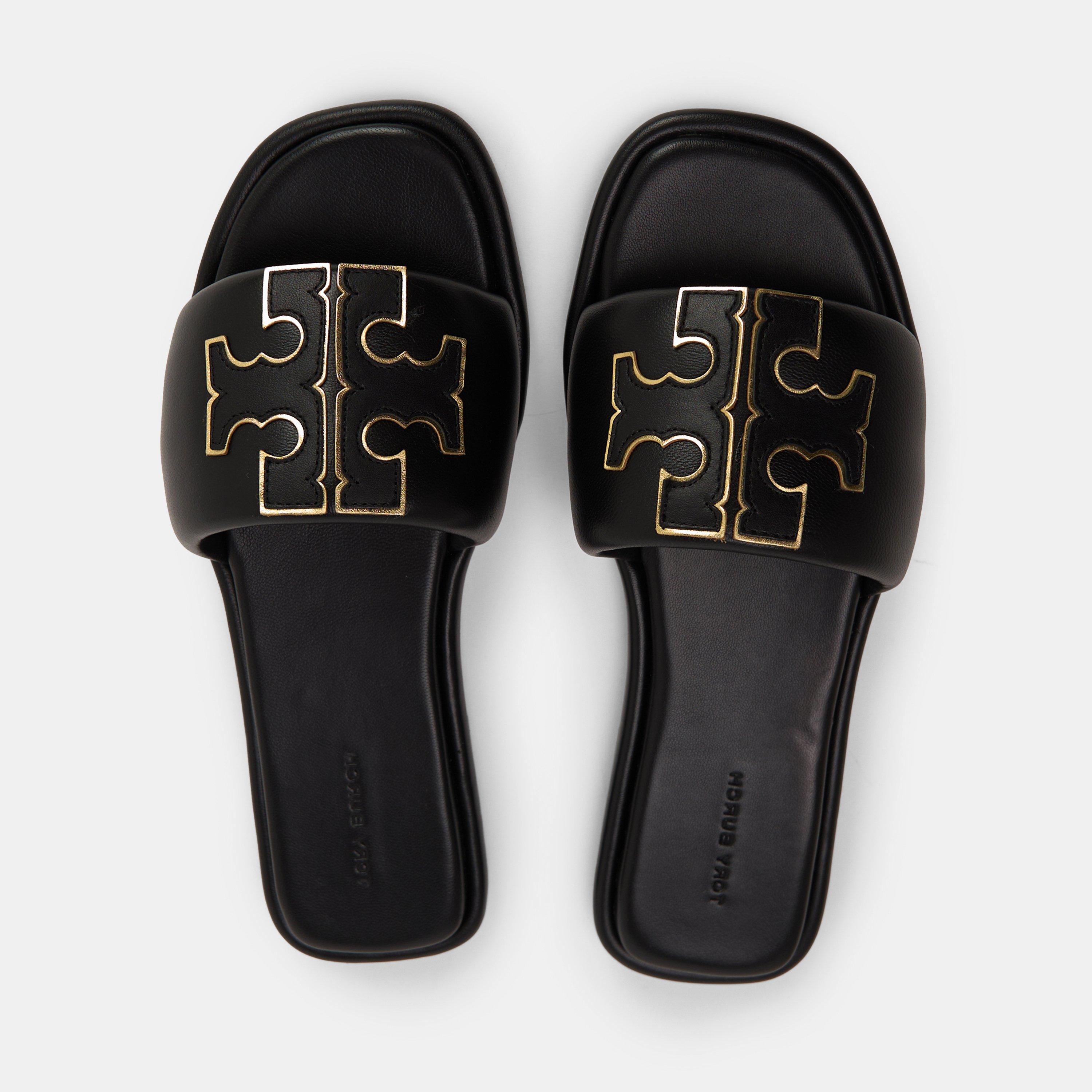 Double T Flat Sandals