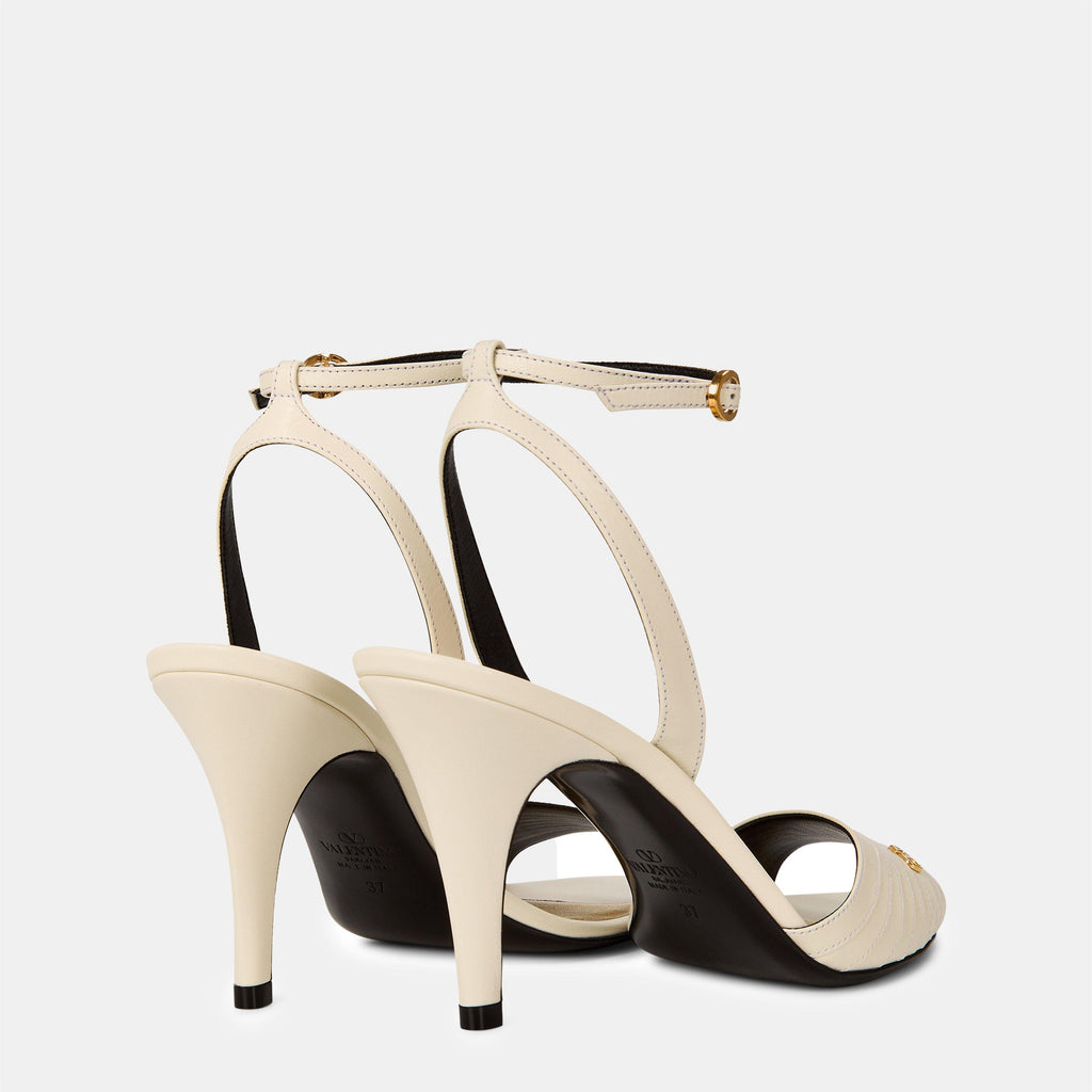 Ladycrush Laminated Nappa Sandals