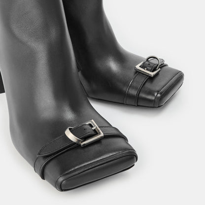 Contemporary Heeled Ankle Boots