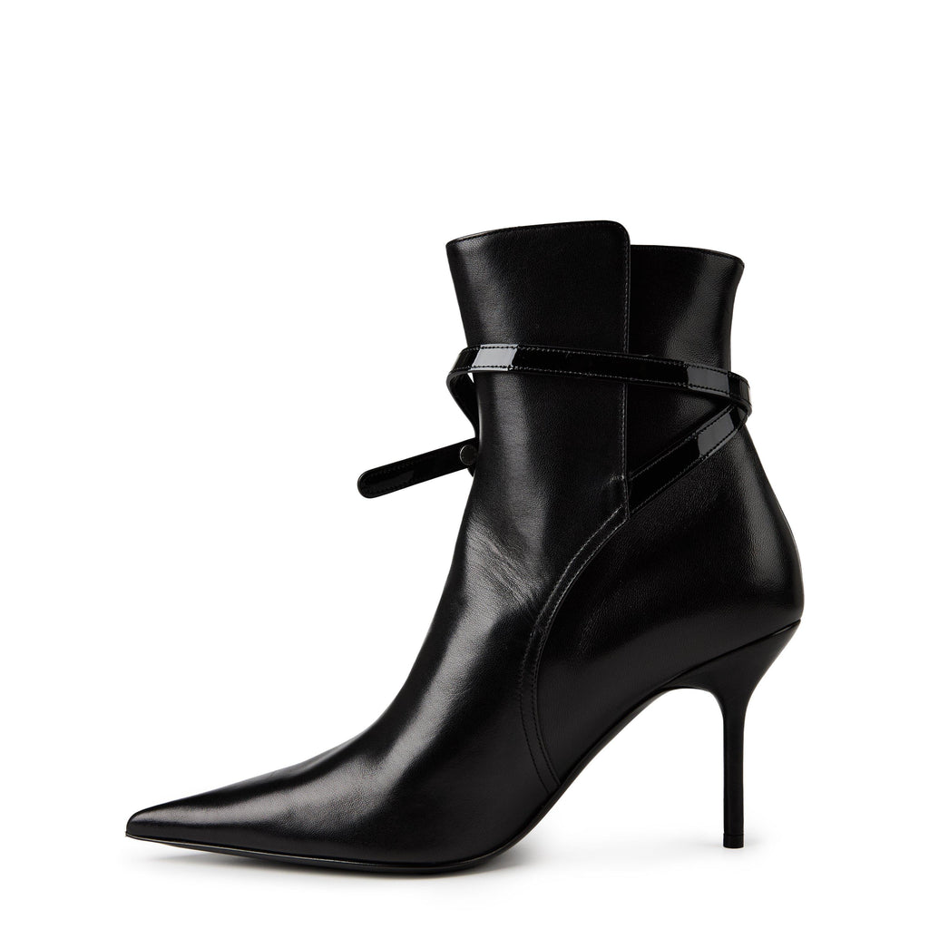 Nappa Zip Ankle Boots