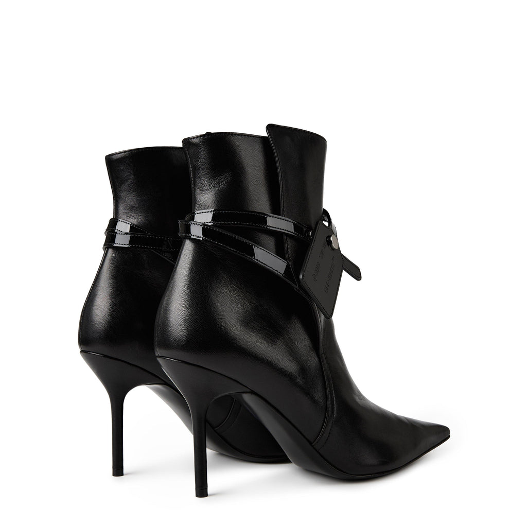 Nappa Zip Ankle Boots