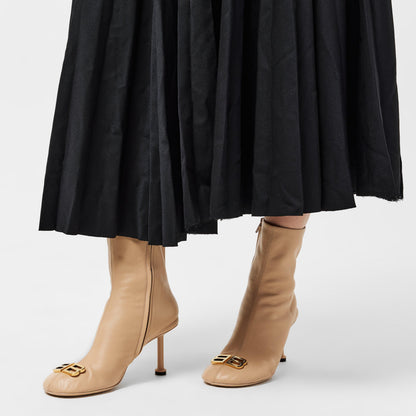 Contemporary Heeled Ankle Boots