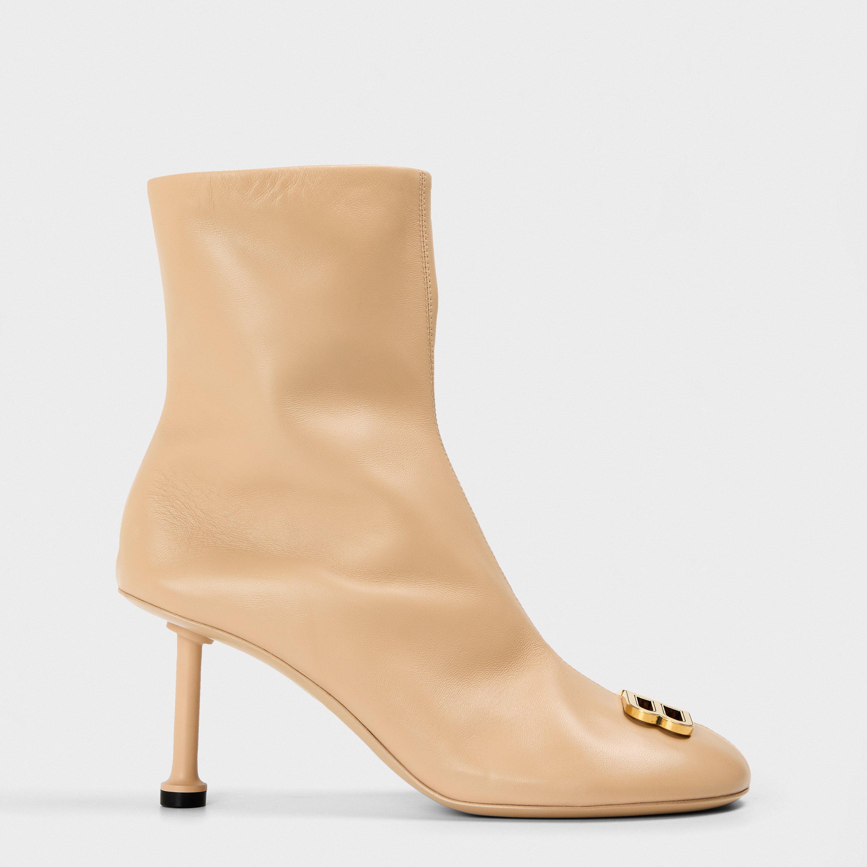 Contemporary Heeled Ankle Boots