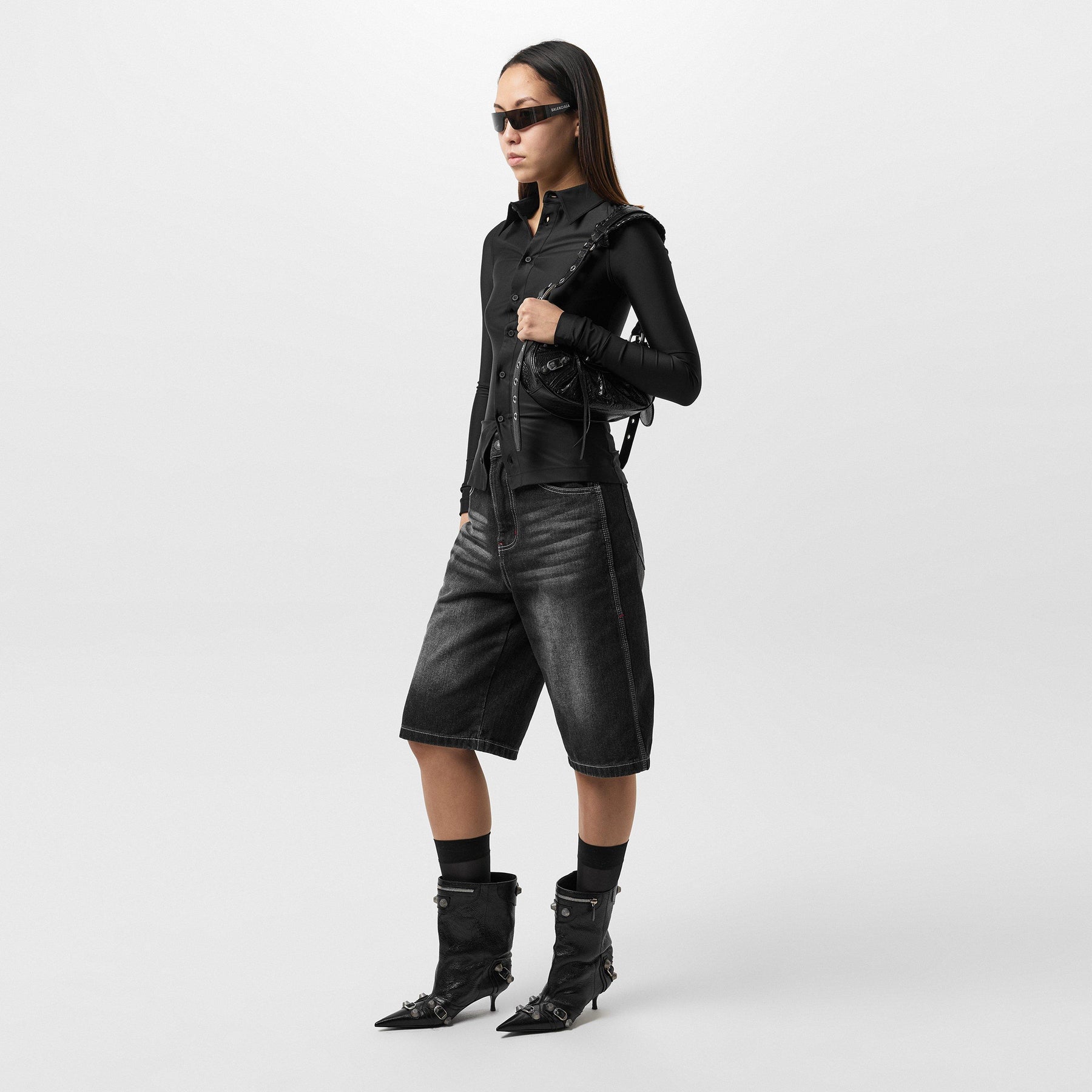 Wide Cagole 50mm Booties