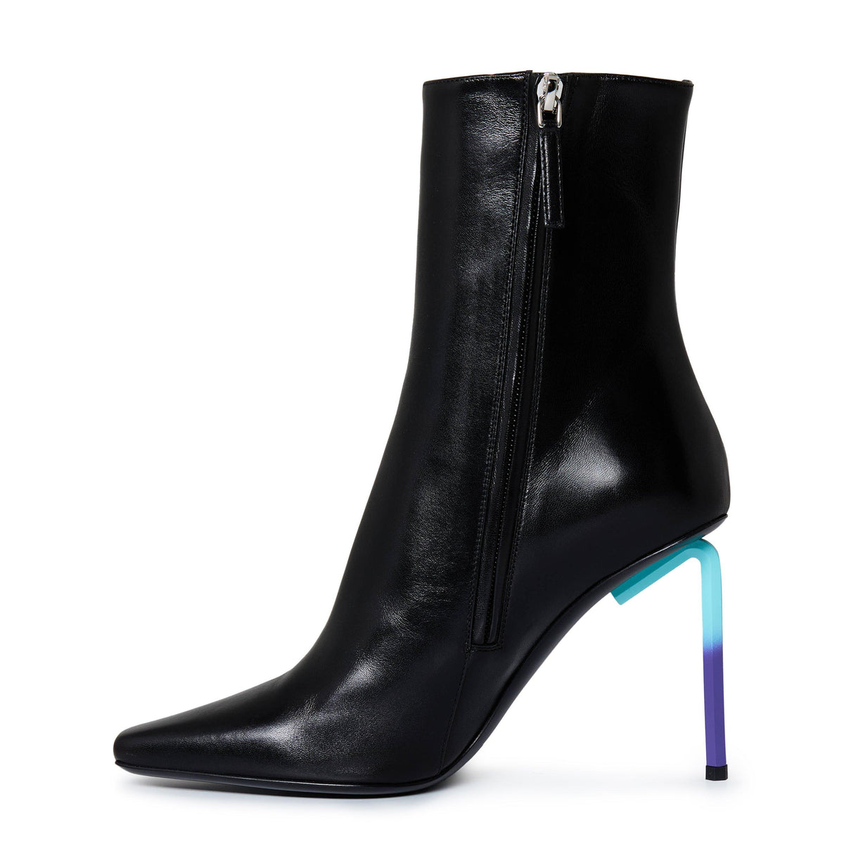 Allen 140mm Heel Leather Ankle Boots