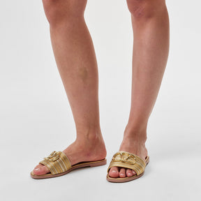 Vlogo Signature Flat Sandals