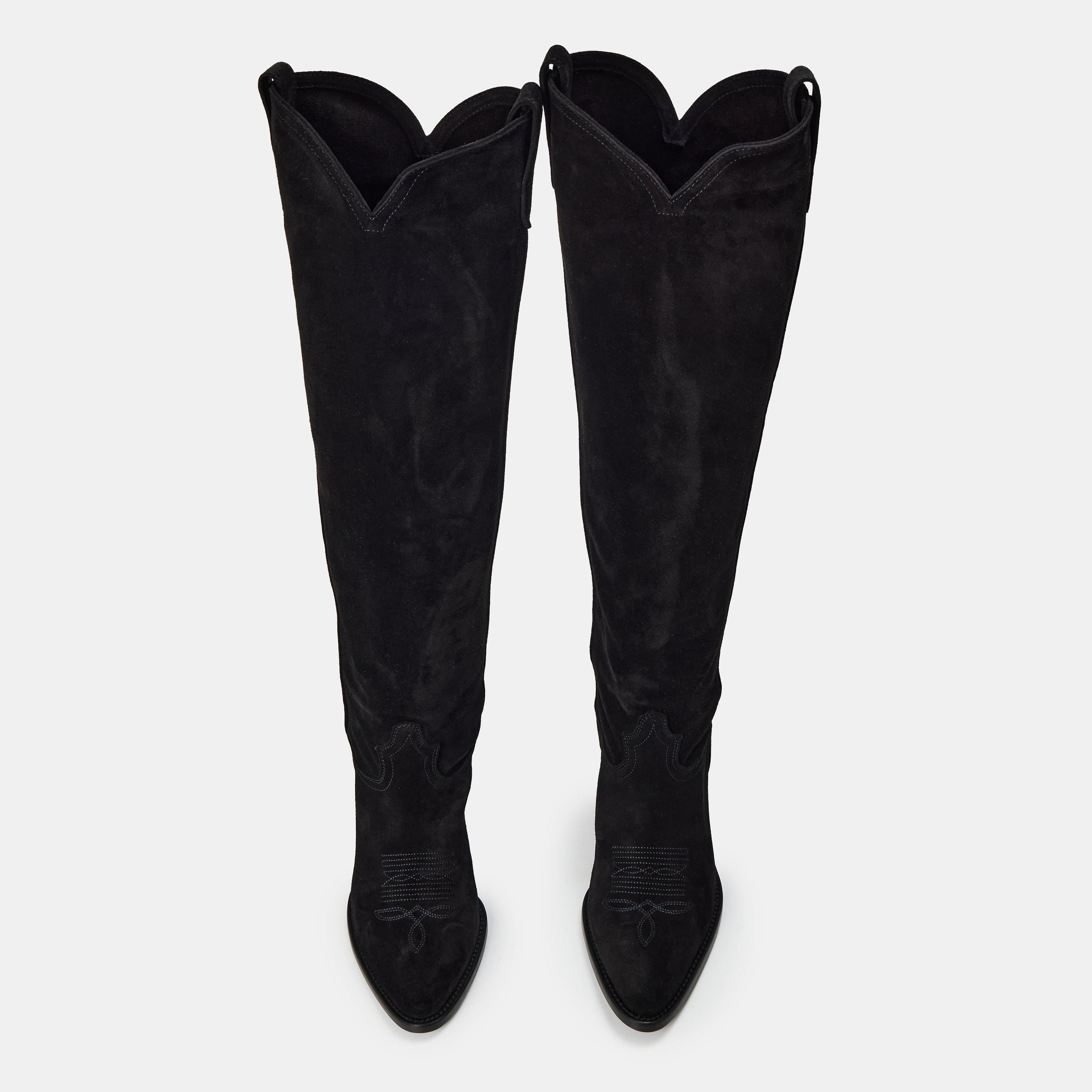 Slouch Knee High Boots