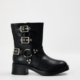 Becase Ankle Heeled Boots
