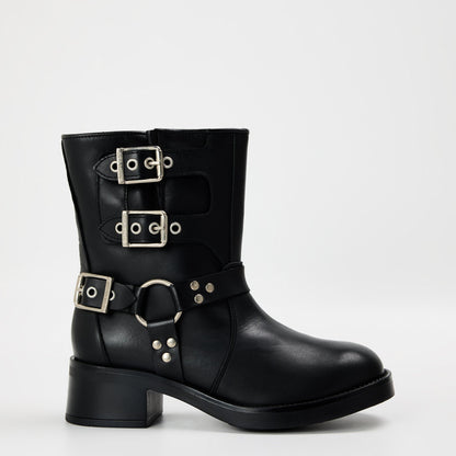 Becase Ankle Heeled Boots