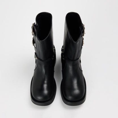 Becase Ankle Heeled Boots