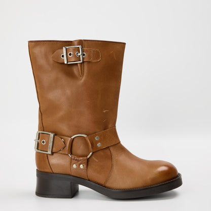 Blessing Ankle Heeled Boots