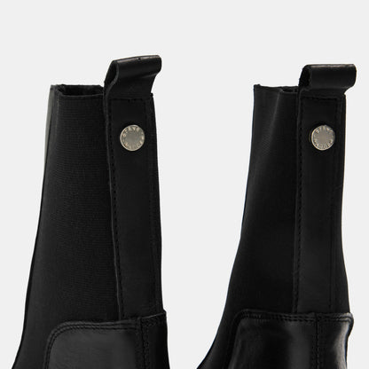 Churro Ankle Heeled Boots