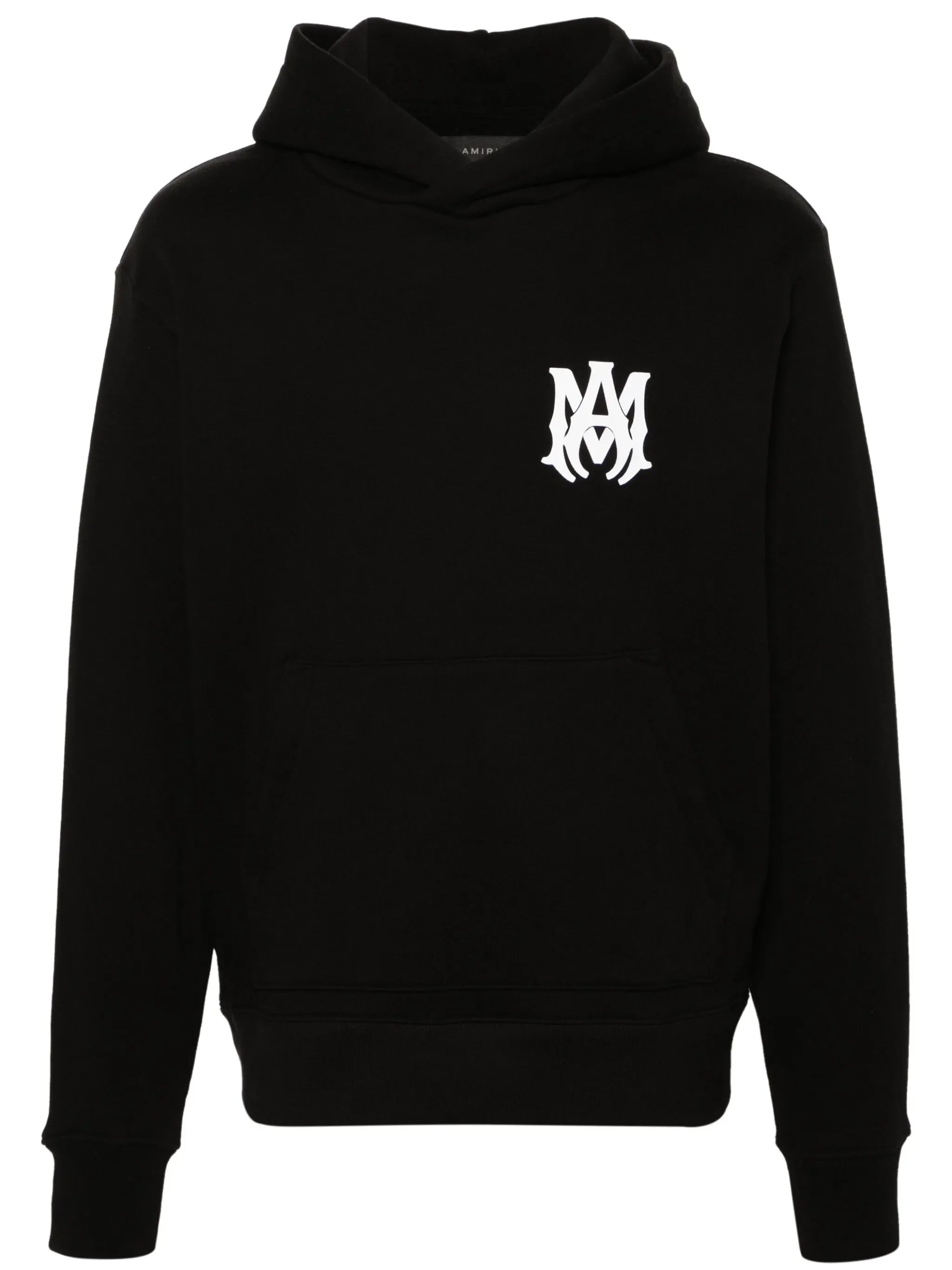 Amiri MA Core Logo Printed Hoodie in Black
