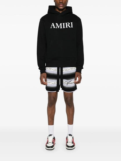 Amiri Core Logo Printed Hoodie in Black
